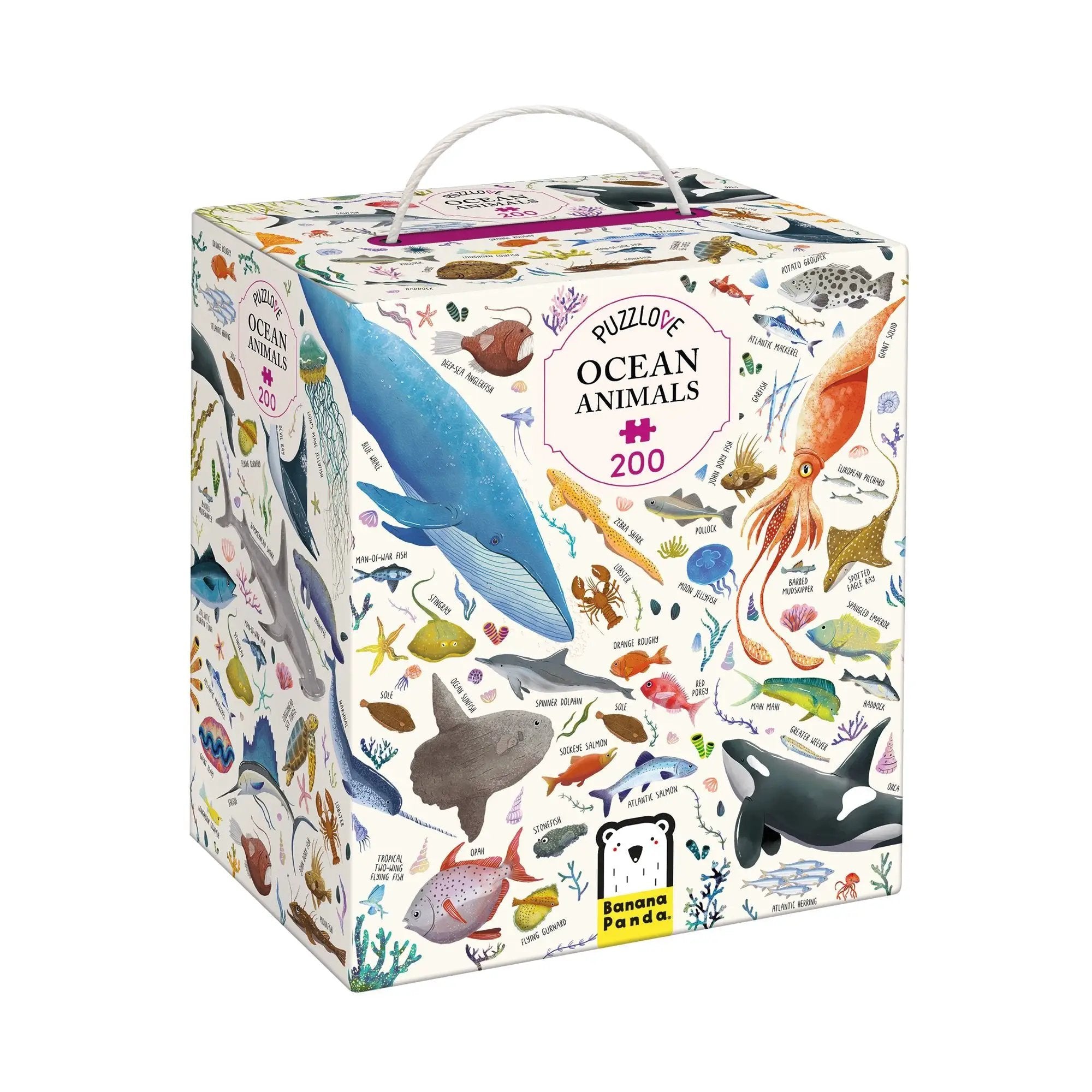 Puzzle Puzzlove Animaux de l'Océan - Banana Panda by Banana Panda