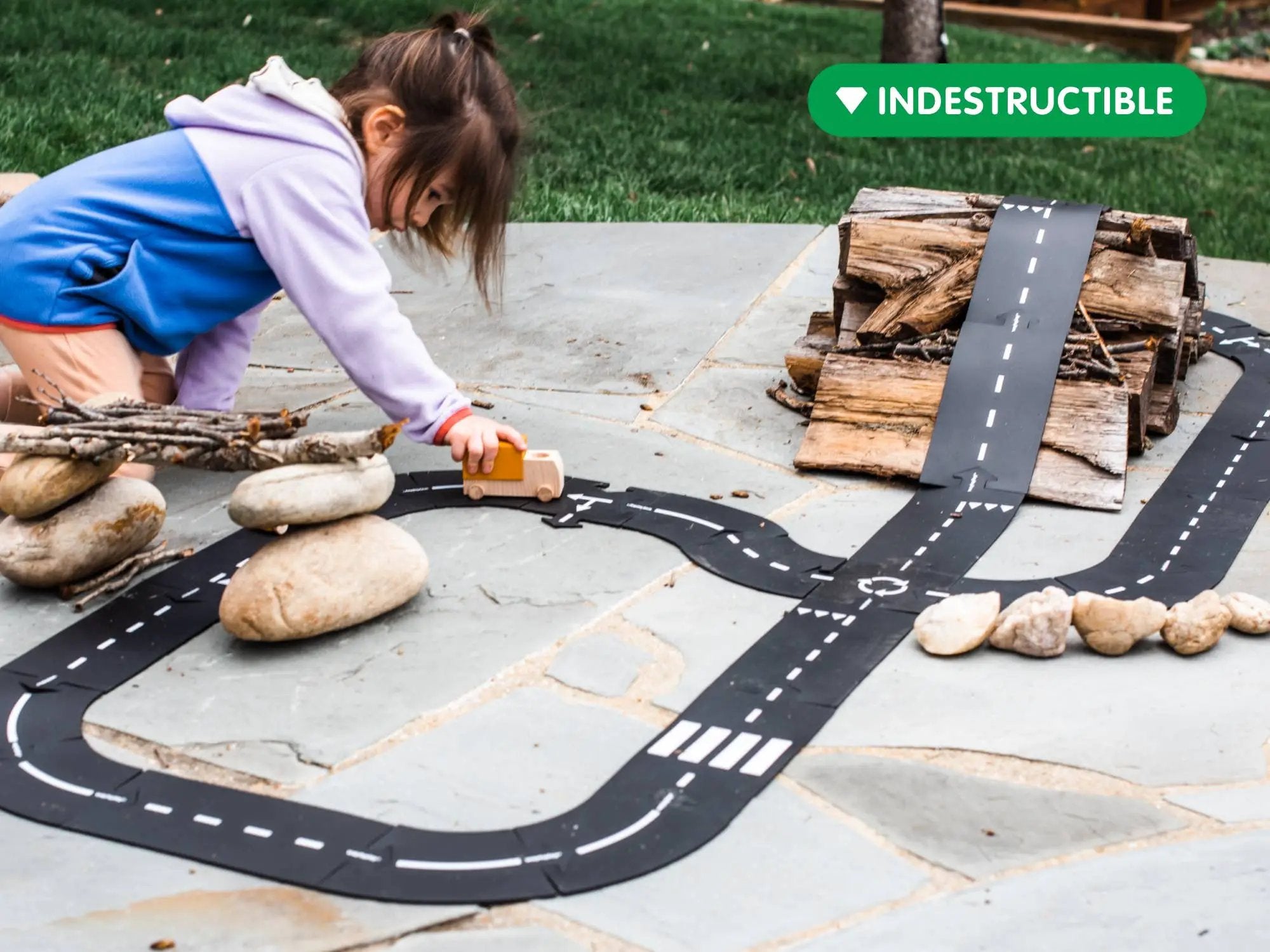 Grand jeu de route flexible pour jouets - Autoroute by Waytoplay Toys - The Netherlands
