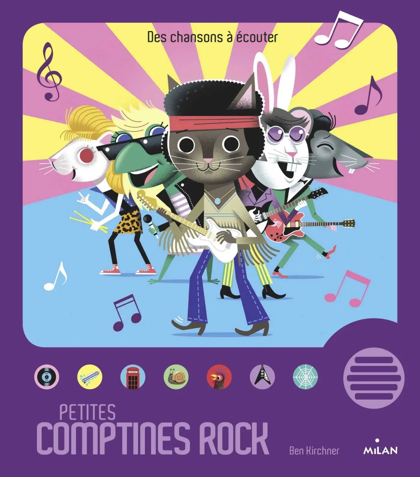 Petites comptines rock by Selection Livres jeunesse poppik