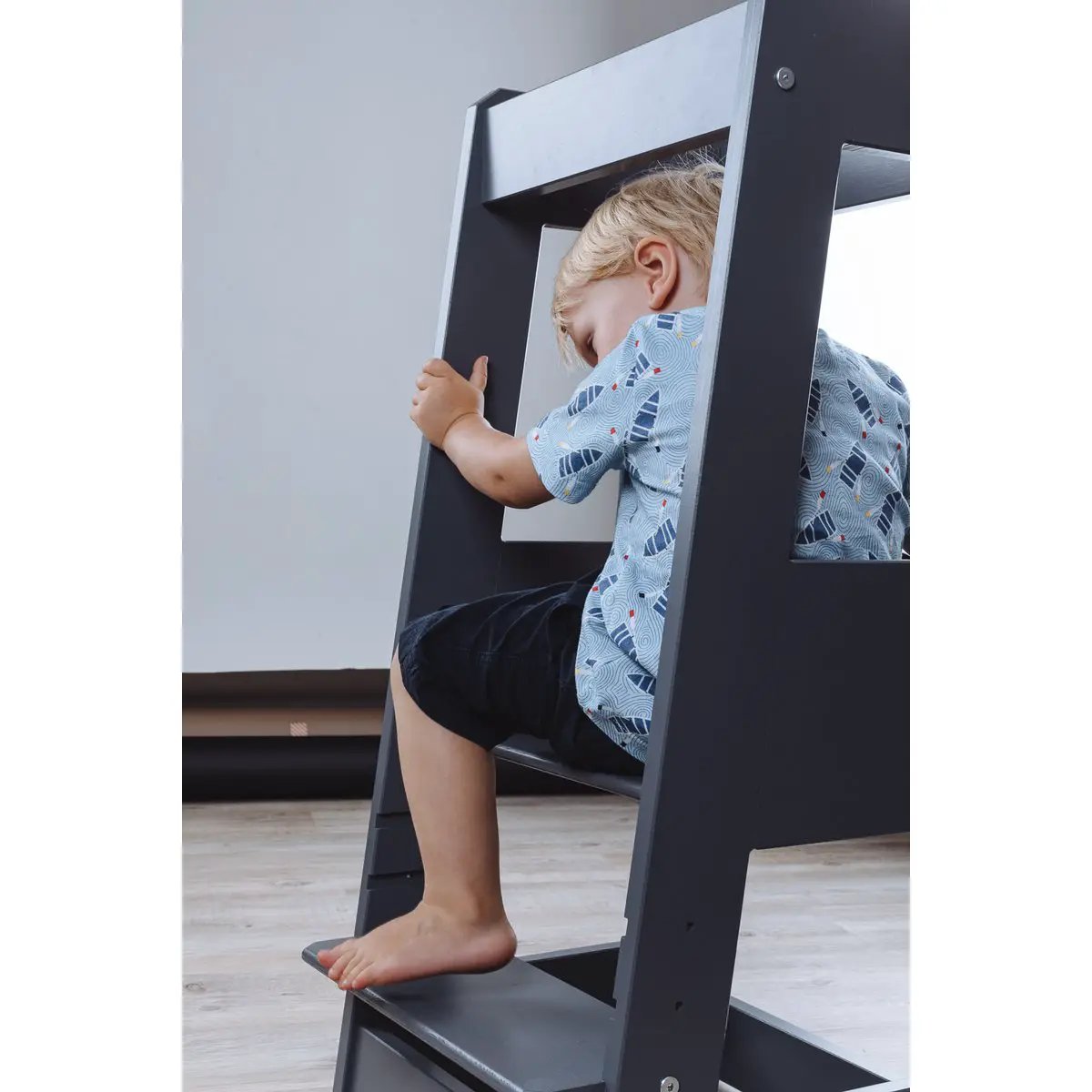 tiSsi® learning tower FELIX beech GRAY by tiSsi ® Familie beginnt mit uns™