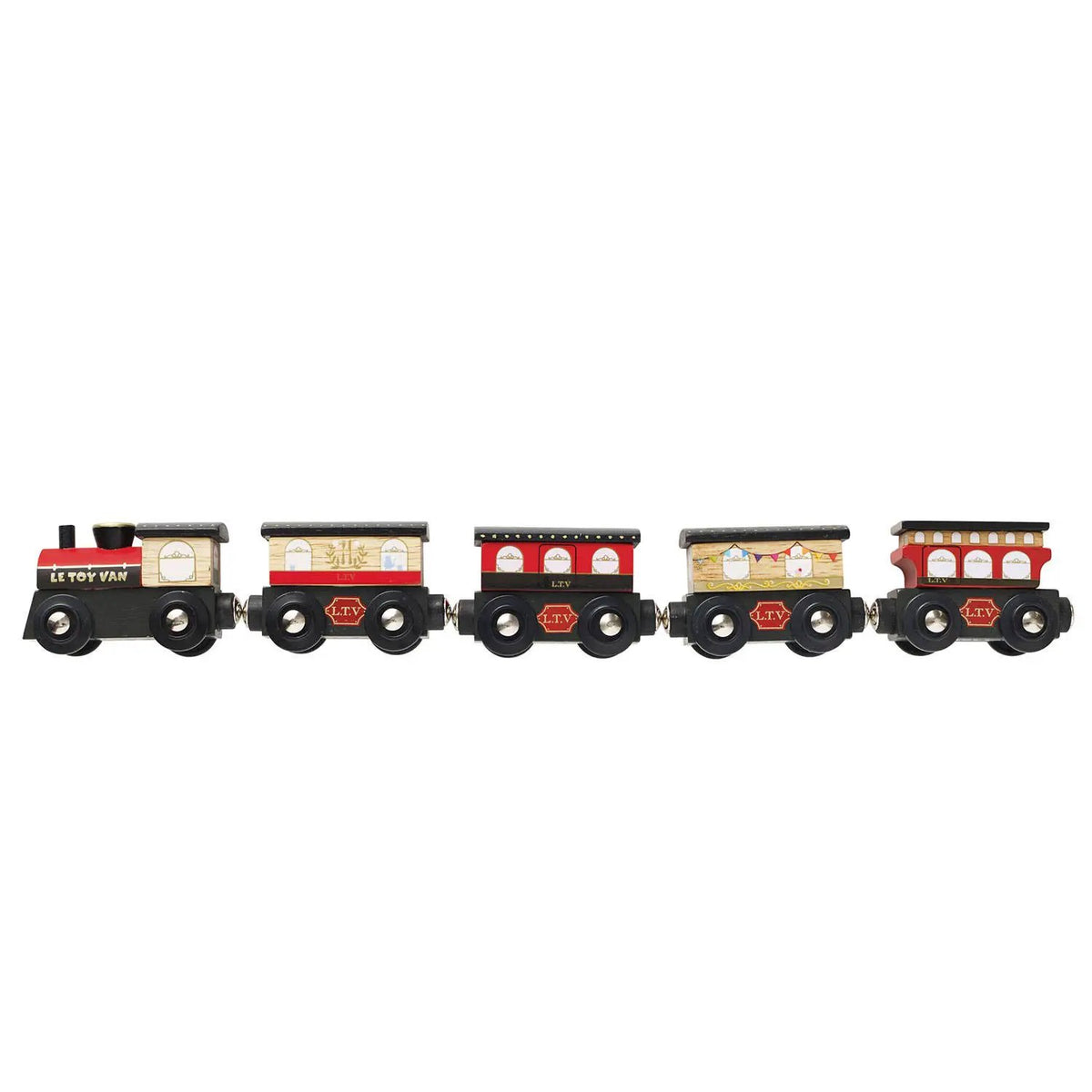 Train Royal Express - Rouge - Jeu éducatif enfant ( 3 ans et + ) by Le Toy Van