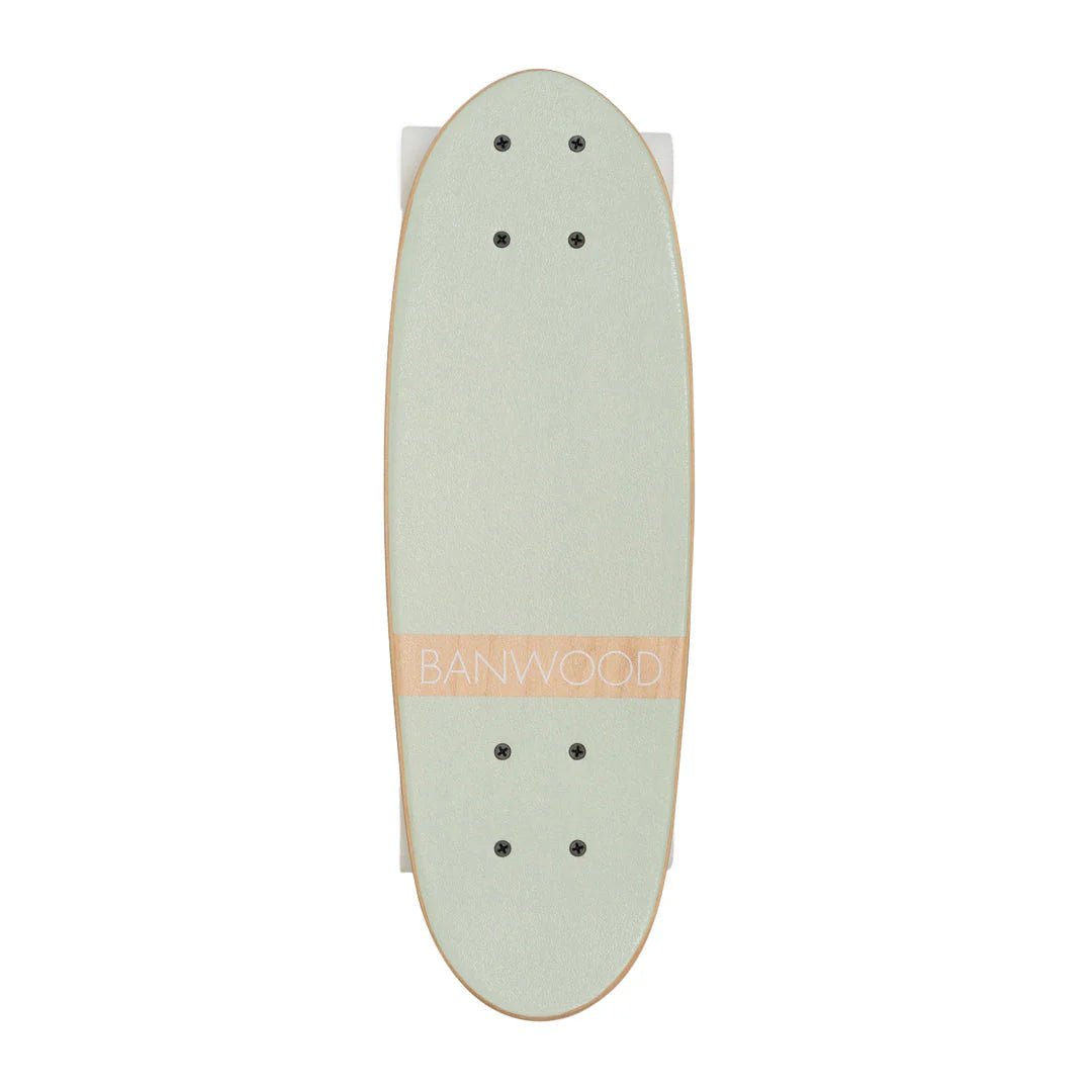 Skateboard menthe – Planche cruiser en érable canadien pour enfant dès 3 ans – Banwood - myplayground