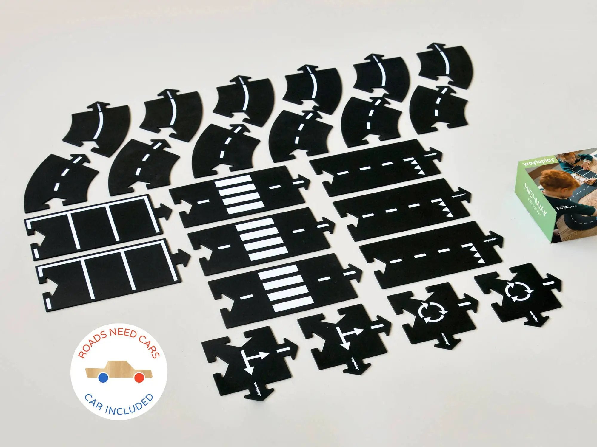 Highway - Car Edition - Coffret cadeau by Waytoplay Toys - The Netherlands