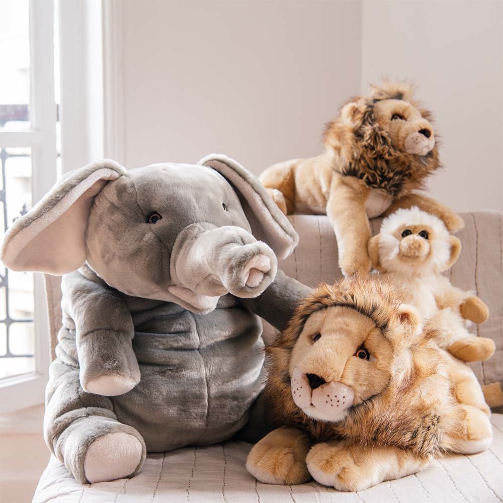 Ma peluche Lion Melchior - La Pelucherie - myplayground