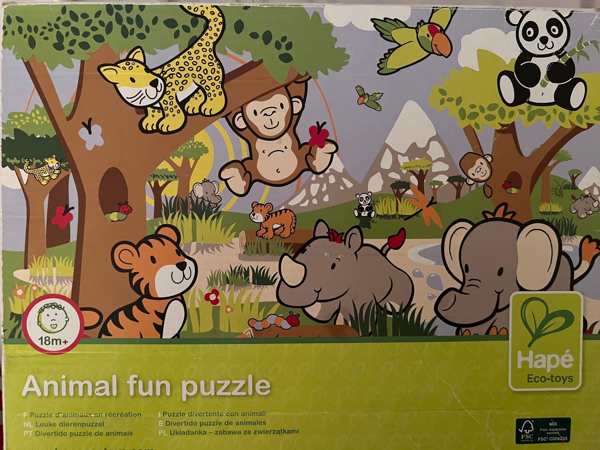 Animal Fun Puzzle Coloré et Ludique - Jeu éducatif - myplayground