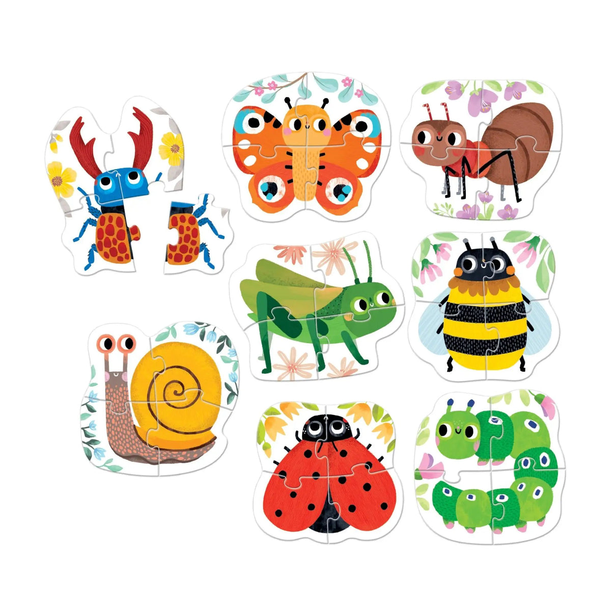 Puzzle Progressif Petites Créatures - Banana Panda by Banana Panda