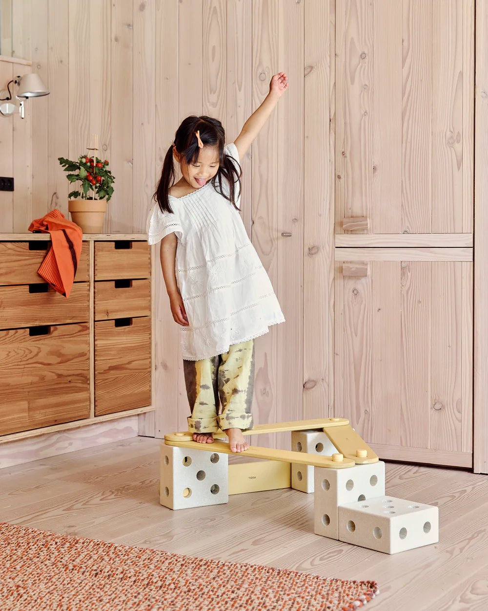 Piste d'équilibre - Sand Grey - Modu - myplayground