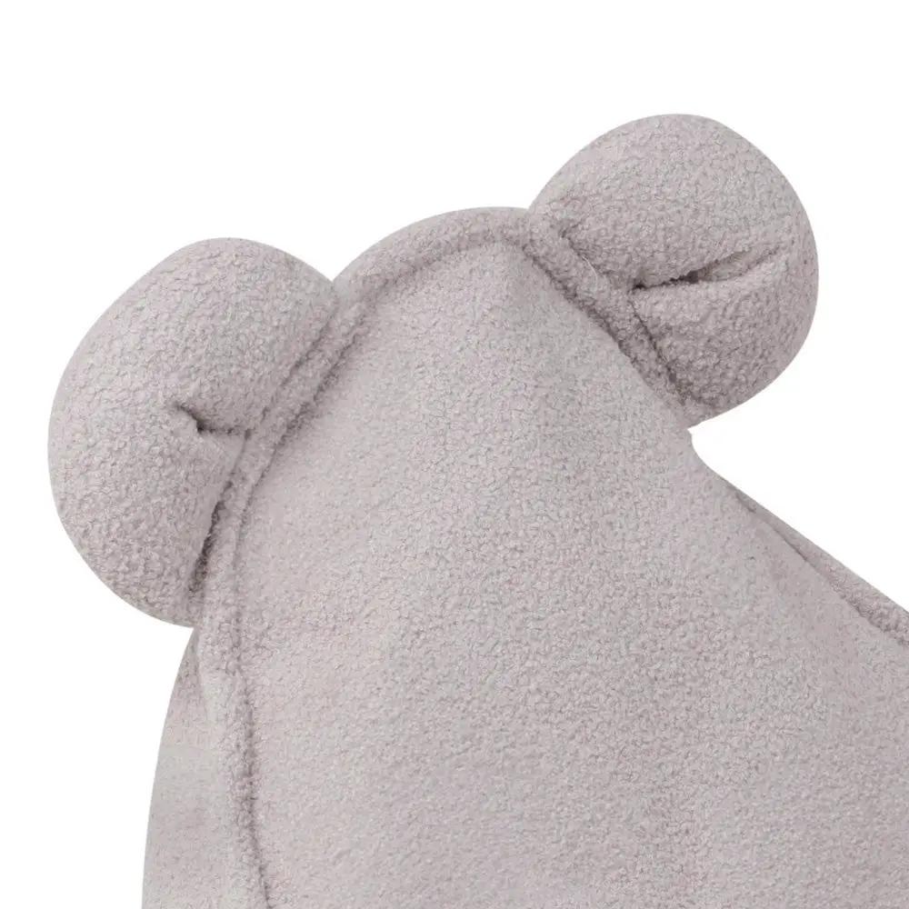 Fauteuil Huggy Bear - 68x45, agneau gris - Plush Nest by Misioo