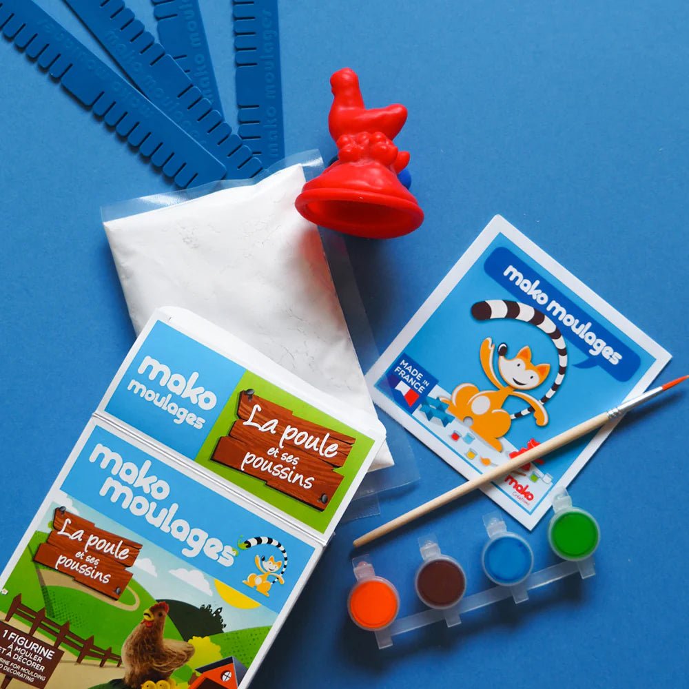 Mako Moulages - La Poule et ses Poussins - Mako Créations - myplayground