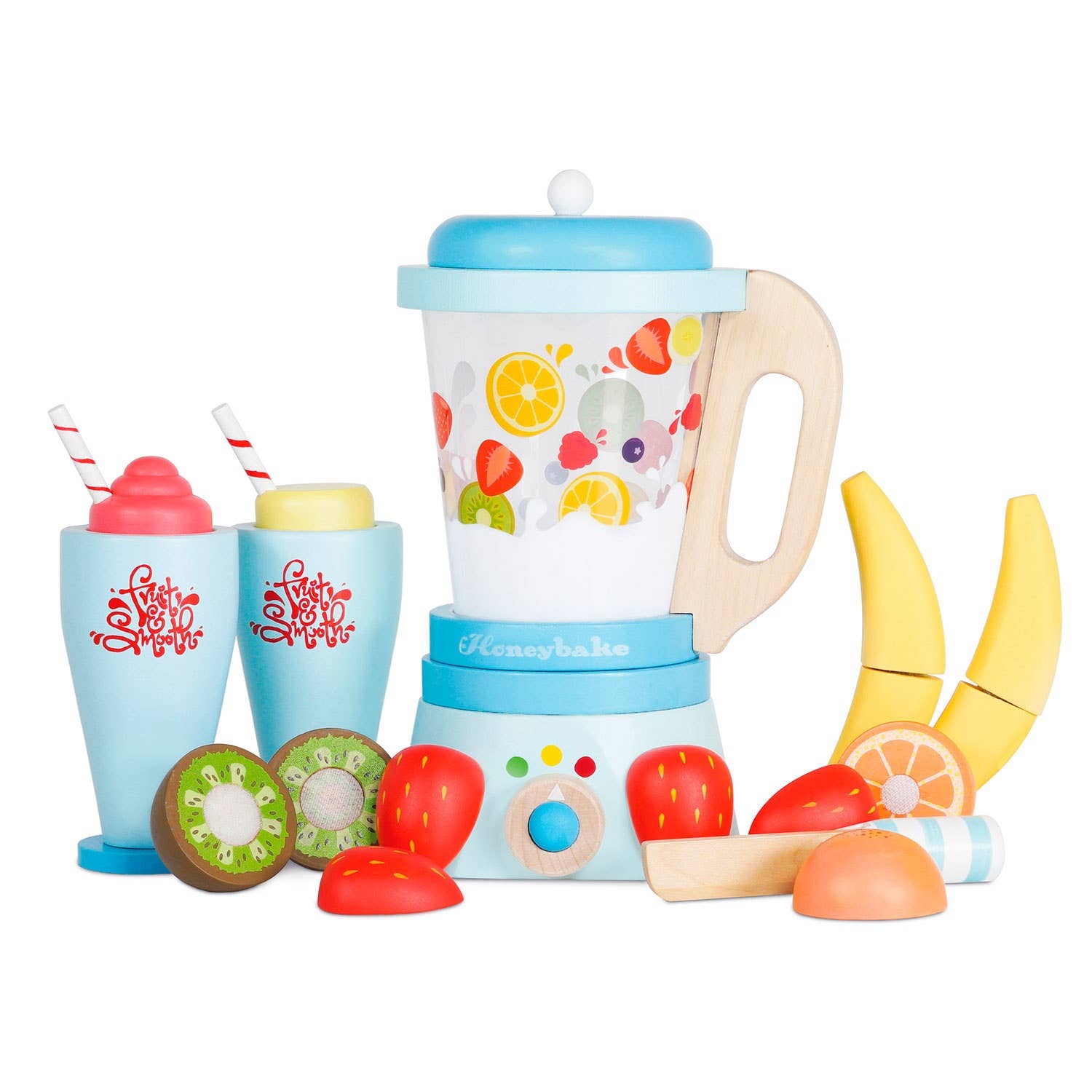 Ensemble de mixeurs Fruit Smoothy - Jeu sensoriel enfant - myplayground