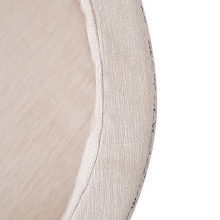 Piscine à balles - ronde 90x30 cm, crème Softie Canvas - Plush Nest - Misioo - myplayground