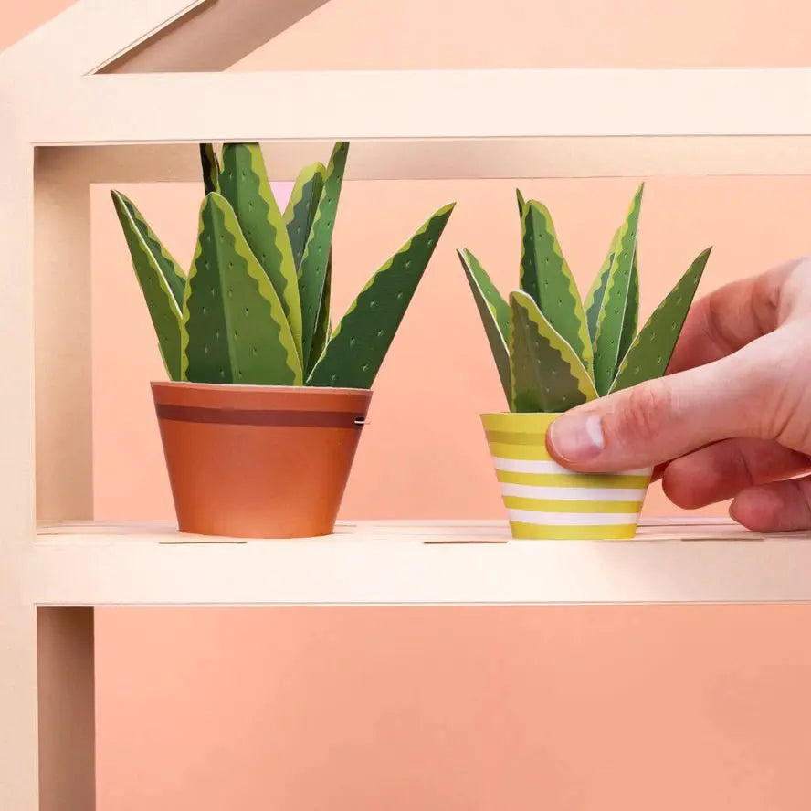 Fabriquez votre propre plante curative en papier à l'aloe vera - Clockwork Soldier by Clockwork Soldier