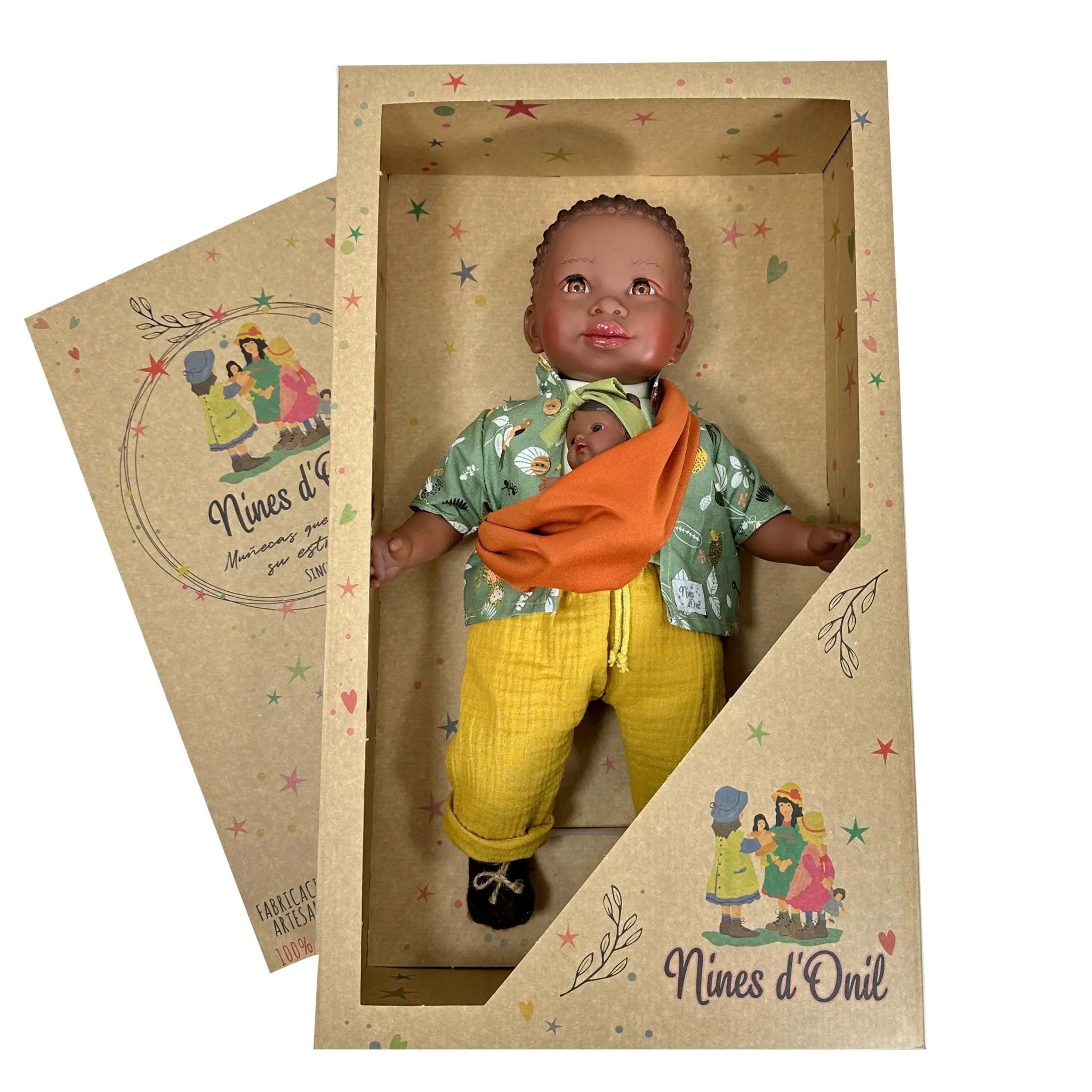 Poupée Amir avec bébé - Nines Artesanals by Nines Artesanals d'Onil
