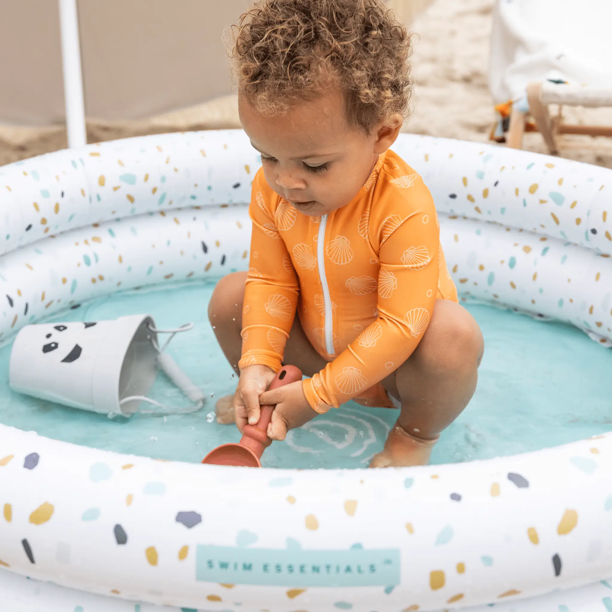 Piscine bébé - blanche, 100 cm, enfant - Swim Essentials by Swim Essentials
