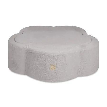 Piscine à balles, 95x30cm, agneau gris, motricité - Plush Nest - Misioo by Misioo