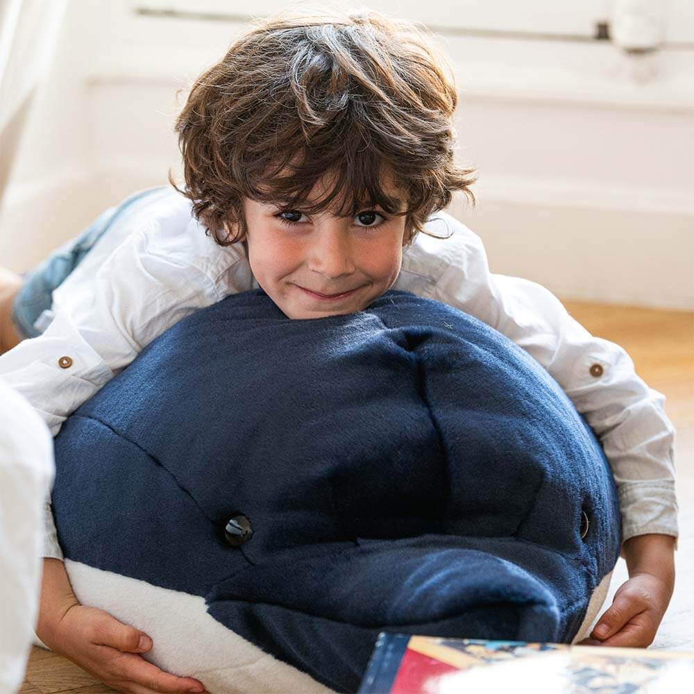 Ma peluche Dauphin Auguste - La Pelucherie by LA PELUCHERIE