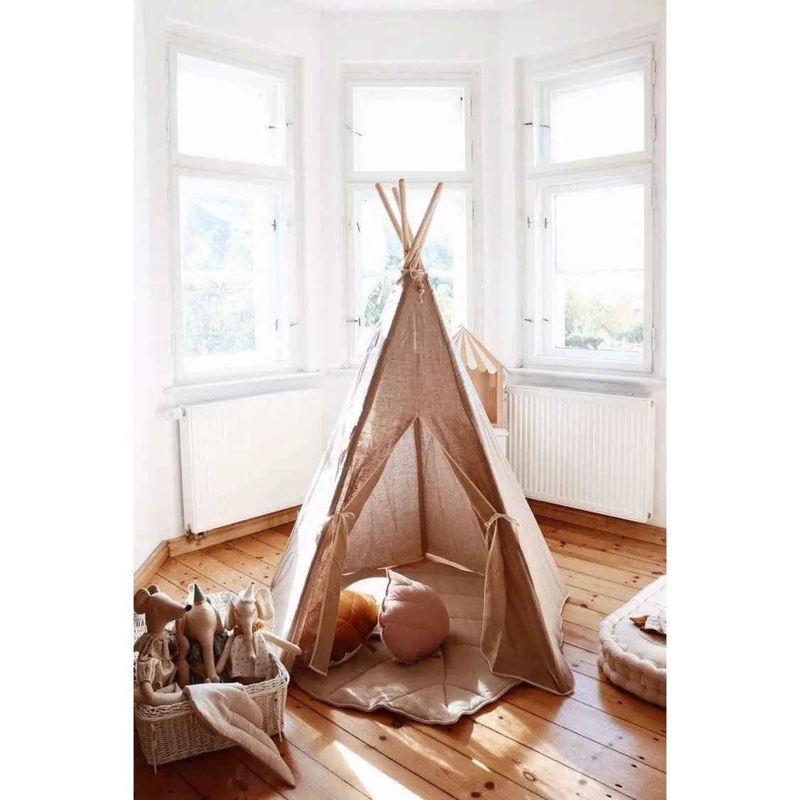 Tente Tipi « Lin Naturel » by Moi Mili