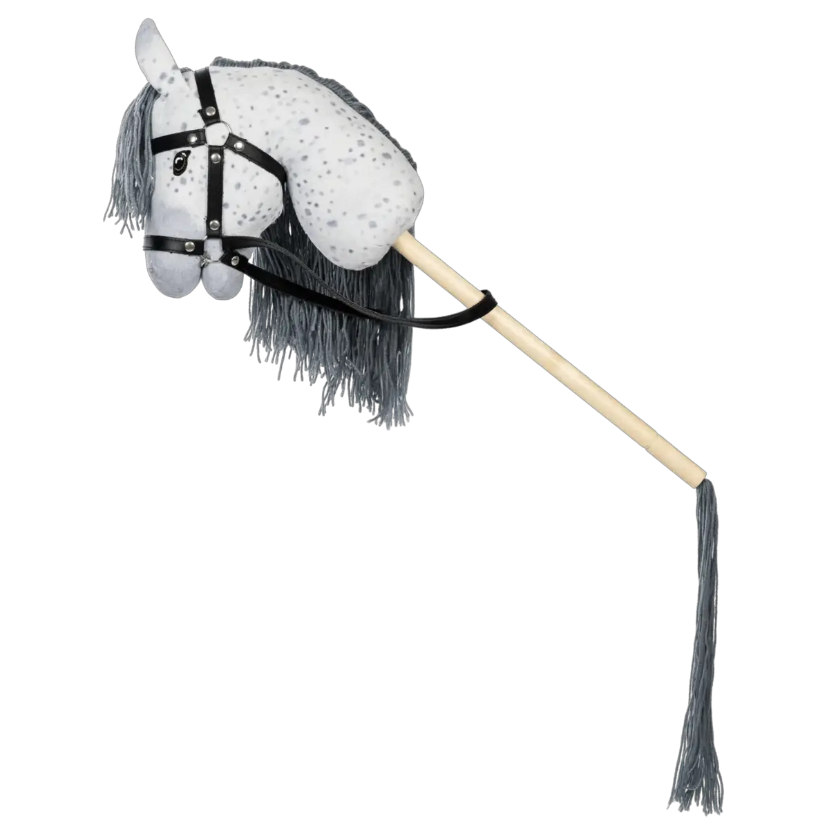 Cheval de loisir bouche ouverte Star gris tacheté by ByASTRUP