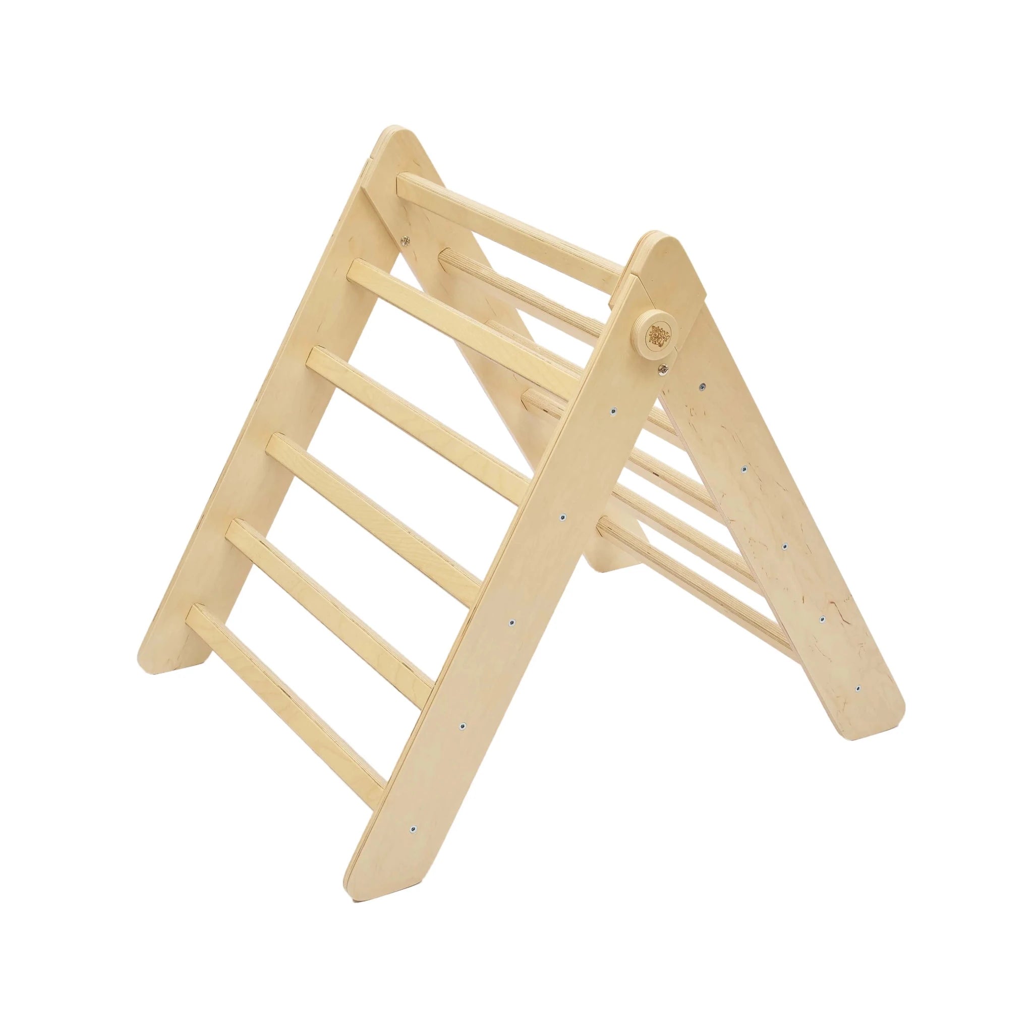 Triangle de Motricité Pikler - couleur Nature, bois natura, 12 à 18 mois - BusyKids - myplayground