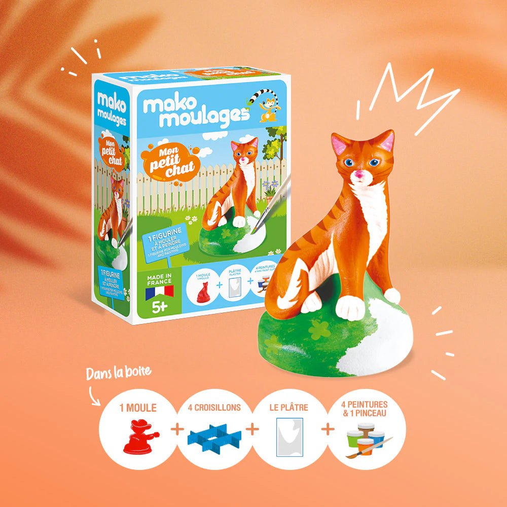 Mako Moulages - Mon petit chat - Mako Créations - myplayground