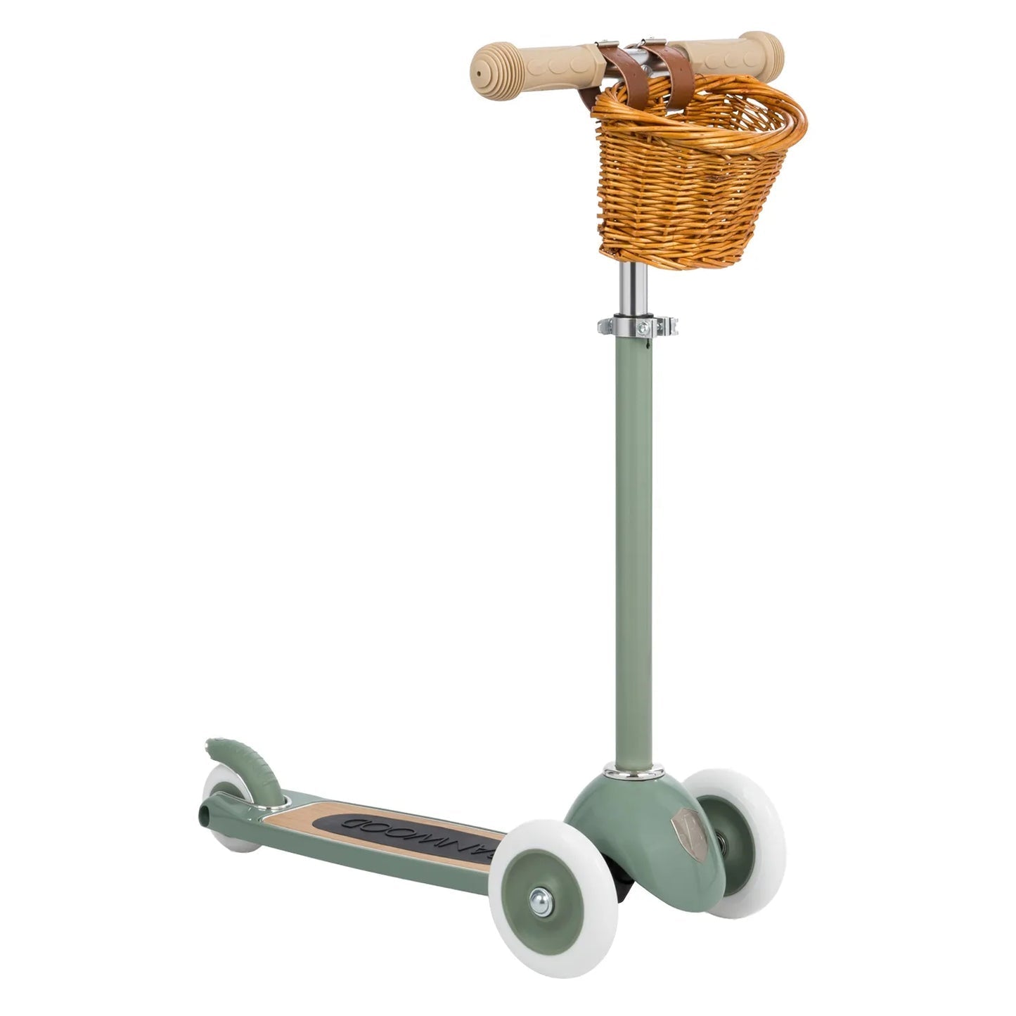 Trottinette enfant - verte, 2 à 5 ans, 3 roues - Banwood - myplayground