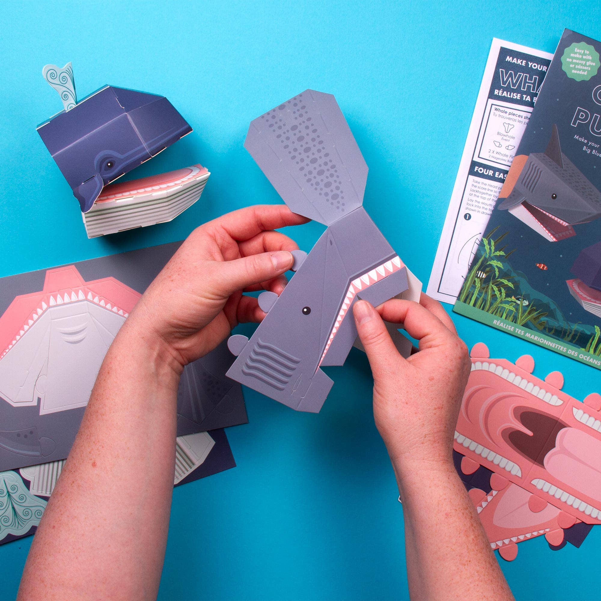 Créez vos propres marionnettes océaniques - myplayground