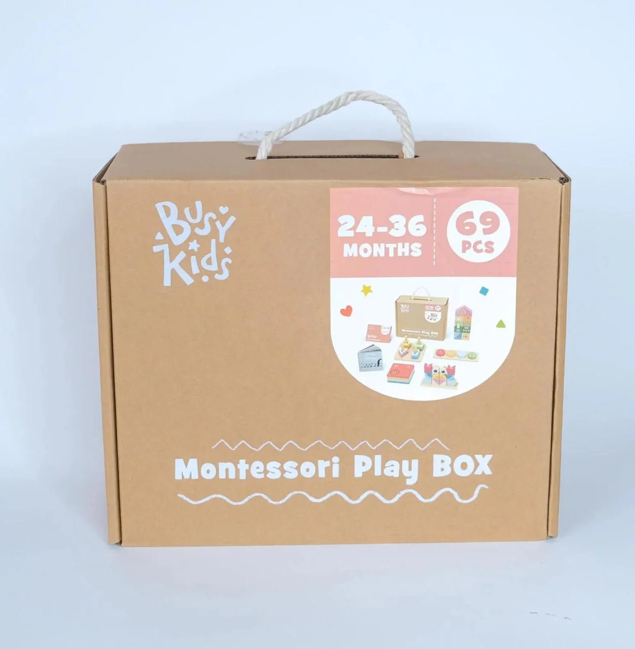 Coffret de Jeu Montessori pour les enfants - 24 à 36 mois - BusyKids by BusyKids