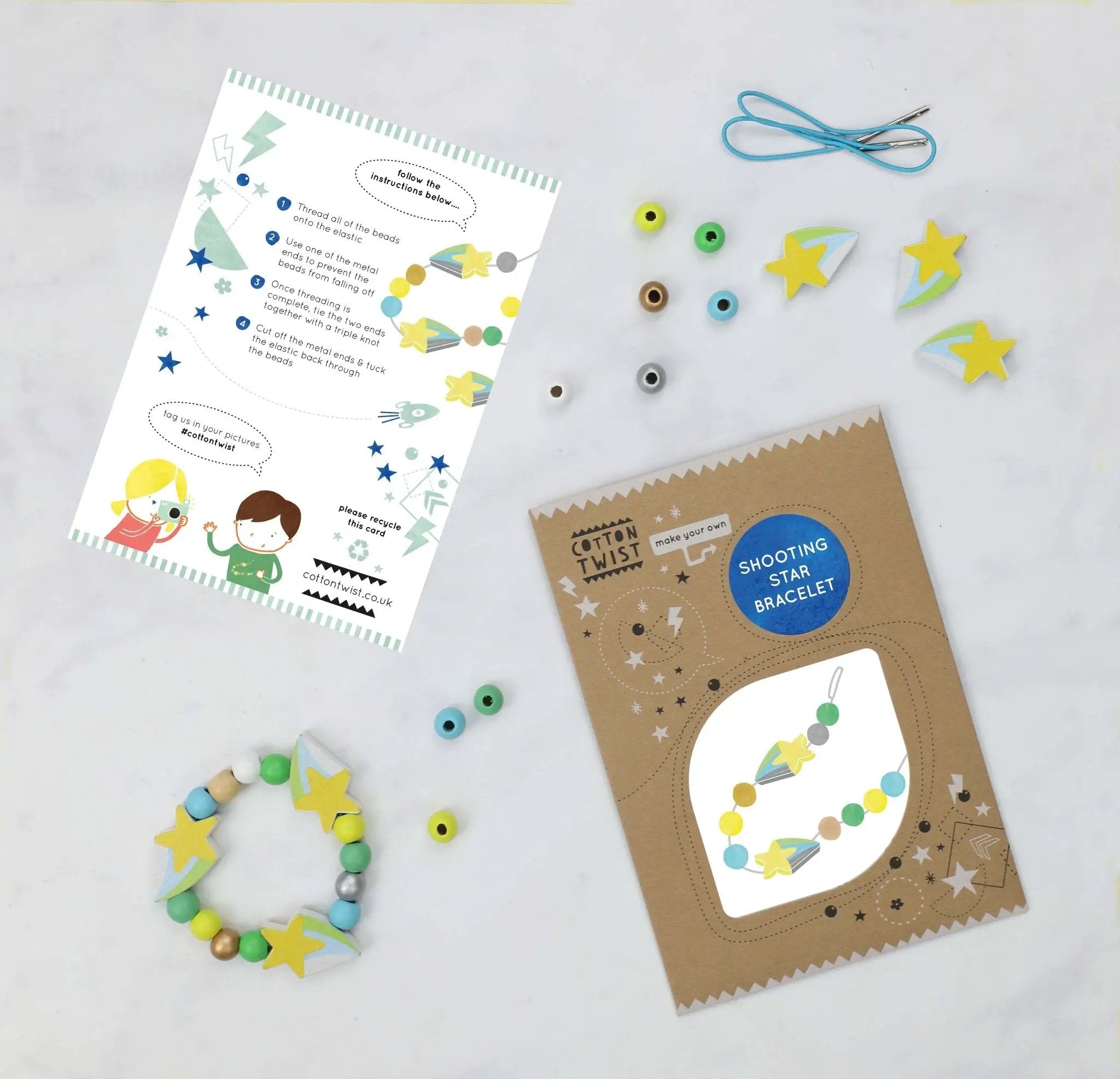 Créez votre propre bracelet Shooting Star by Cotton Twist