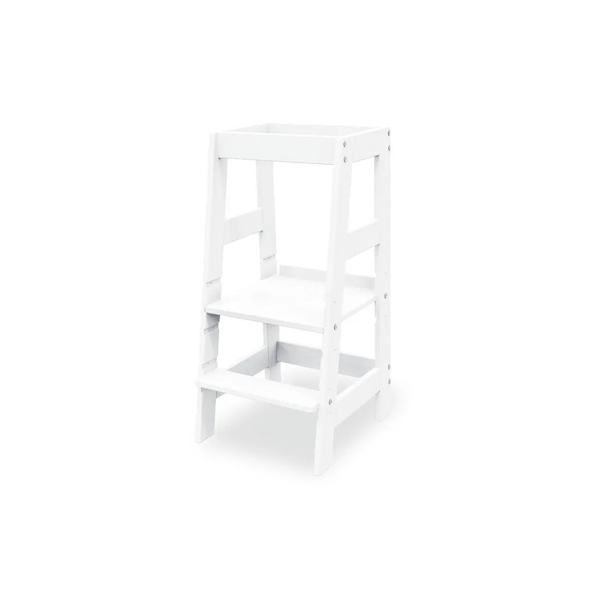 Learning tower „Fino”, white lacquered by Pinolino Kinderträume