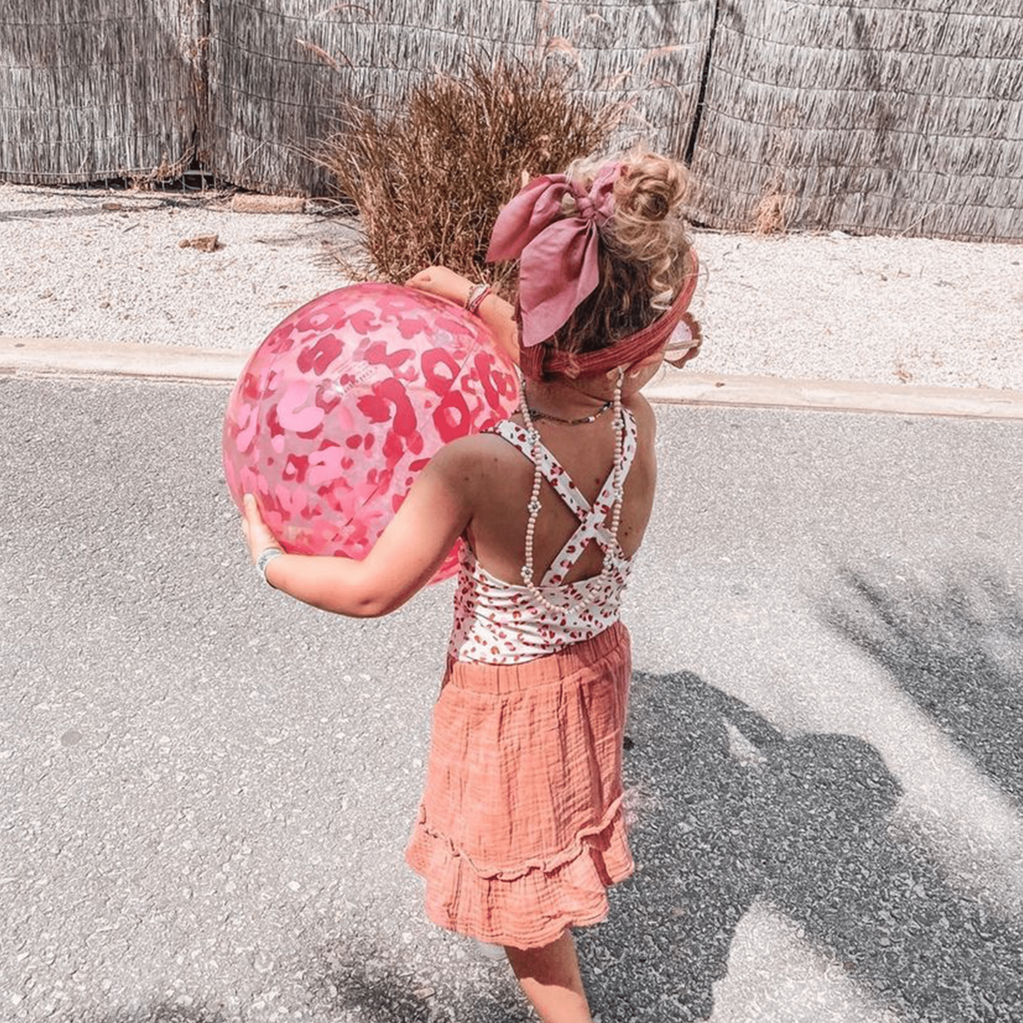 Balle - Imprimé Néon Panterprint, jeu de plage - Swim Essentials - myplayground