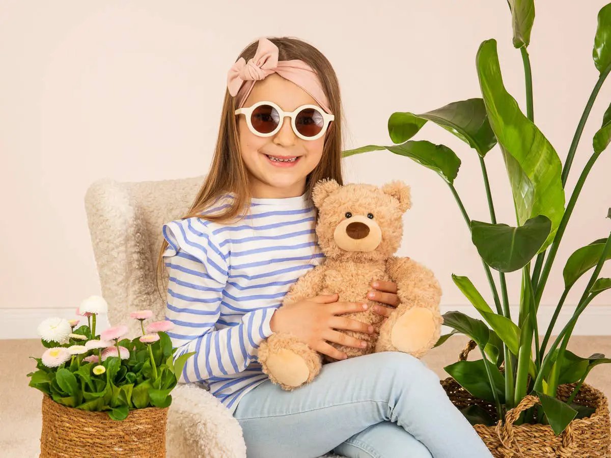 Peluche couleur sable 34 cm - peluche - peluche by Teddy Hermann