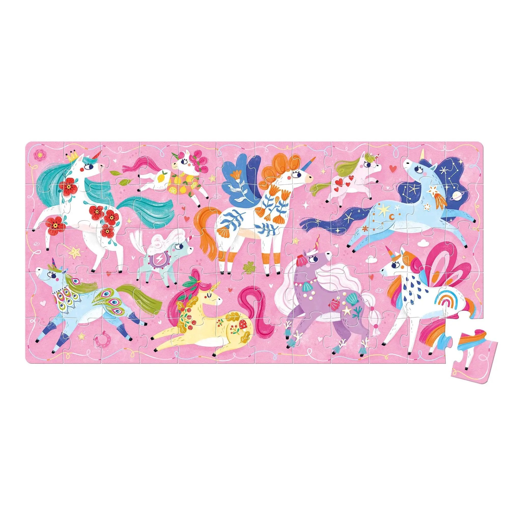 Puzzle J'aime les Licornes - Banana Panda by Banana Panda