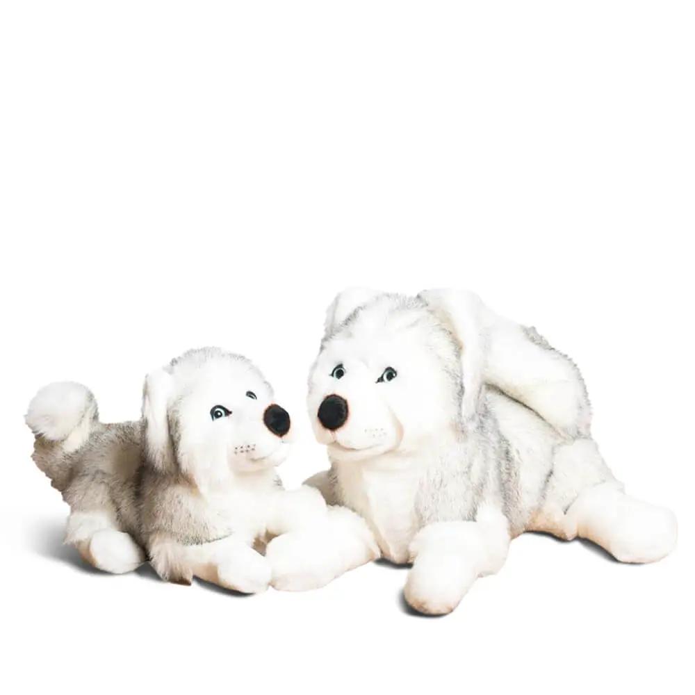 Ma peluche Husky Léonard - La Pelucherie by LA PELUCHERIE