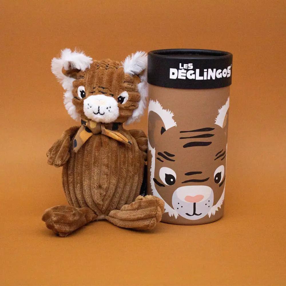Spéculos Le Tigre Simply Plush Petit Modèle Avec Coffret Cadeau - Les Déglingos, France by Les Déglingos, France