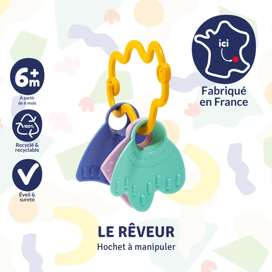 Assortiment - Trains/Coupelles/Hochets - Jouets Éducatifs pour Bébés by Le Jouet Simple