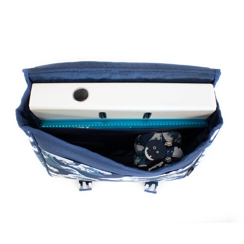 Cartable Hippipos L'Hippopotame 35cm - Les Déglingos, France - myplayground