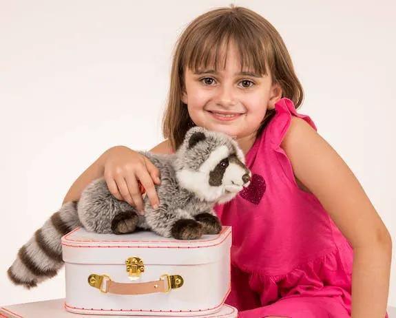 Raton laveur 29 cm - peluche - peluche by Teddy Hermann