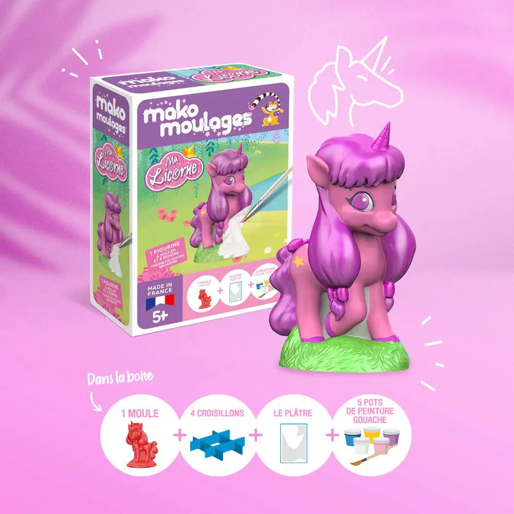 Mako Moulages - Ma Licorne Étoile - Mako Créations by Mako Créations