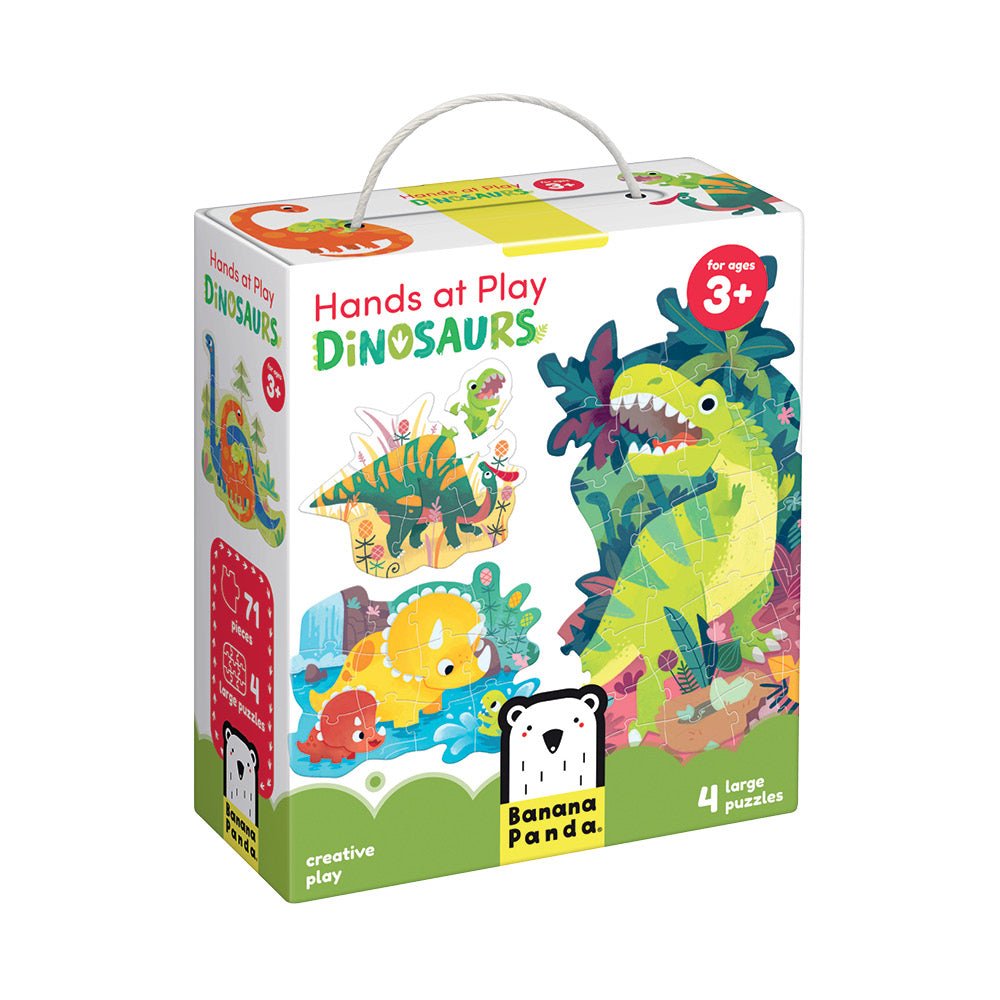 Jeu de Mains Dinosaures - Banana Panda - myplayground