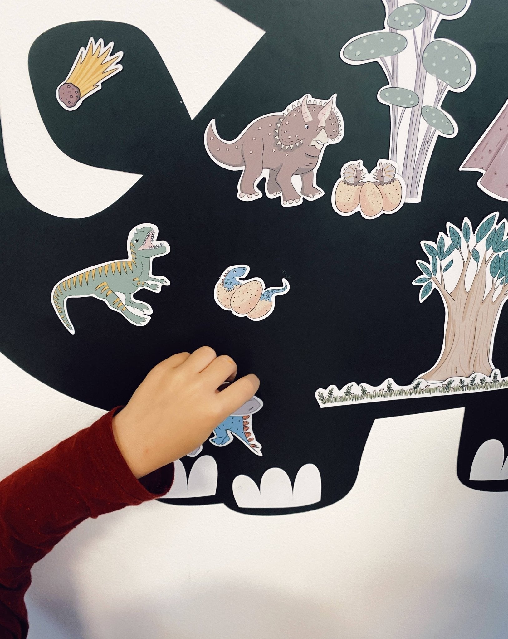 Jeu de magnets - dinosaures - myplayground