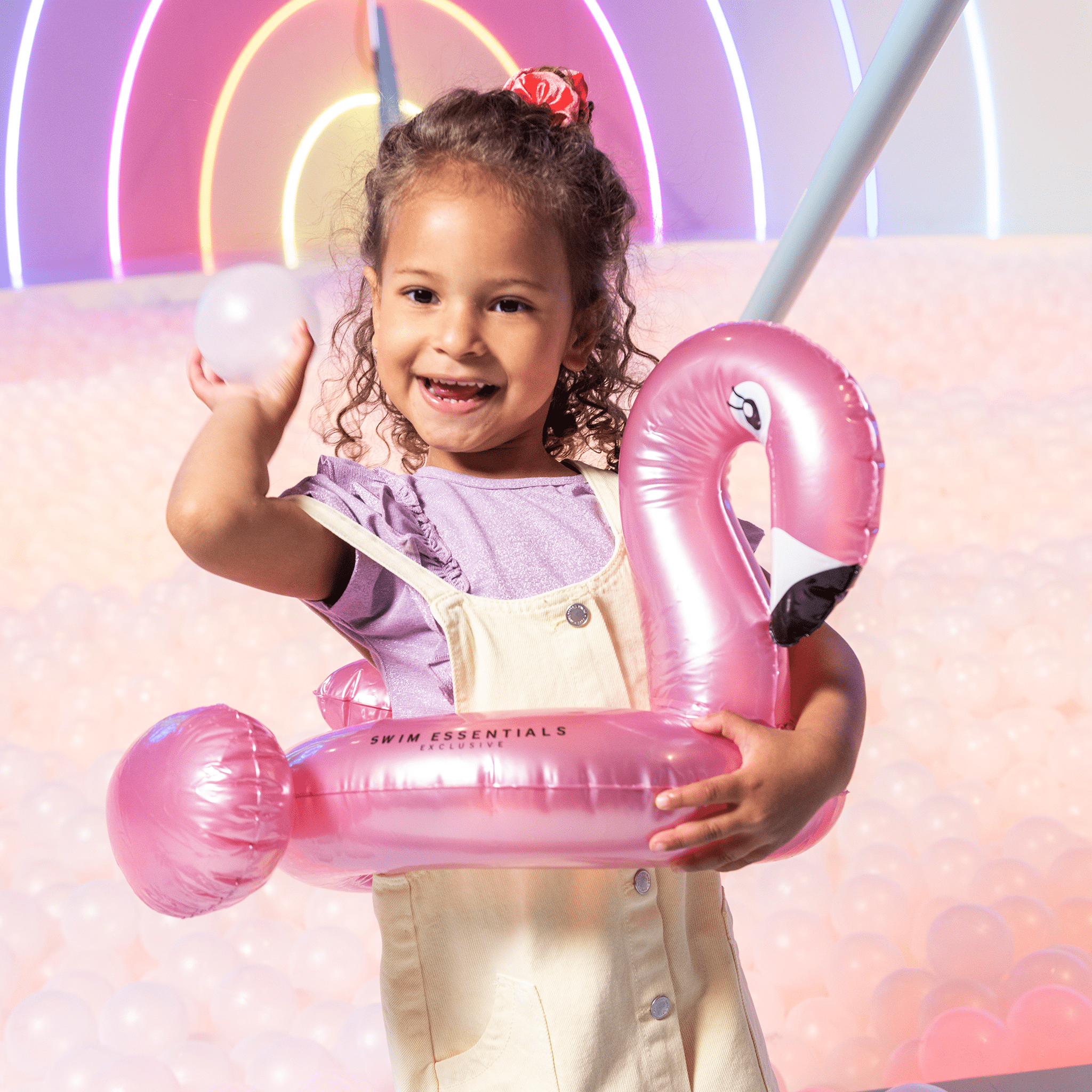 Bouée Flamant Rose - 95 cm - Swim Essentials - myplayground