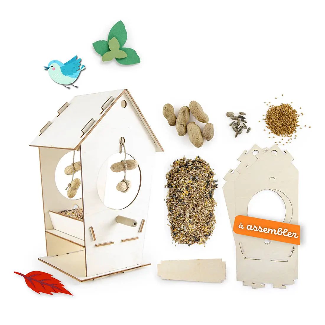 Ma première mangeoire - Coffret d'activités pour enfant - Kit créatif de jardinage Enfant by Radis Et Capucine
