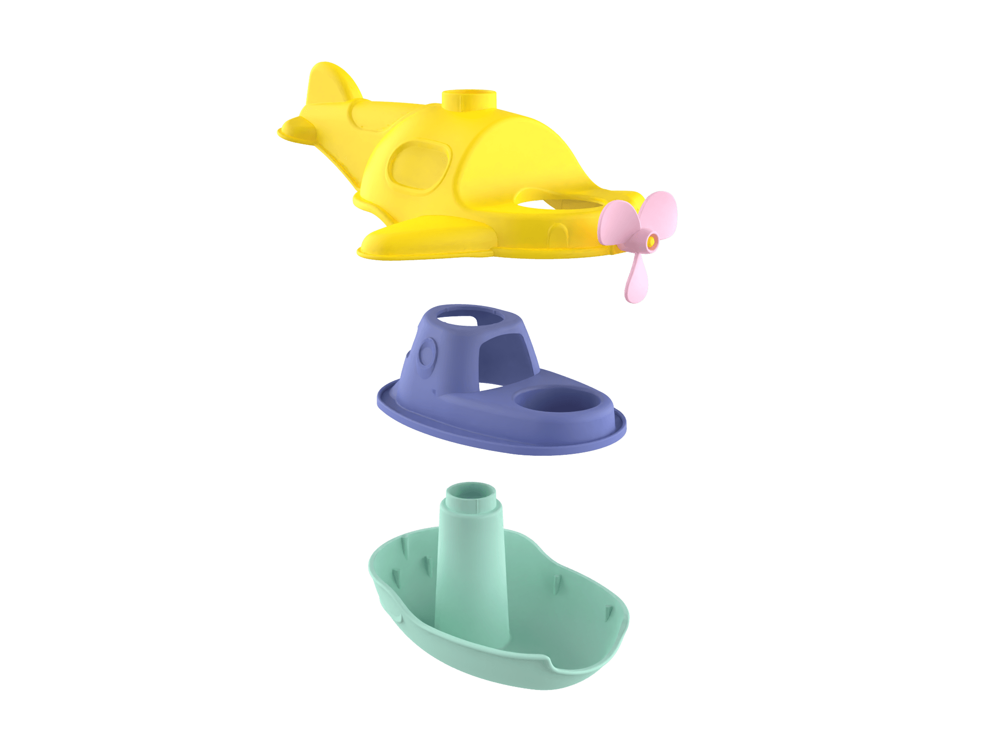 Mon premier hydravion 2-en-1 - Jouet de Bain -Made in France by Le Jouet Simple