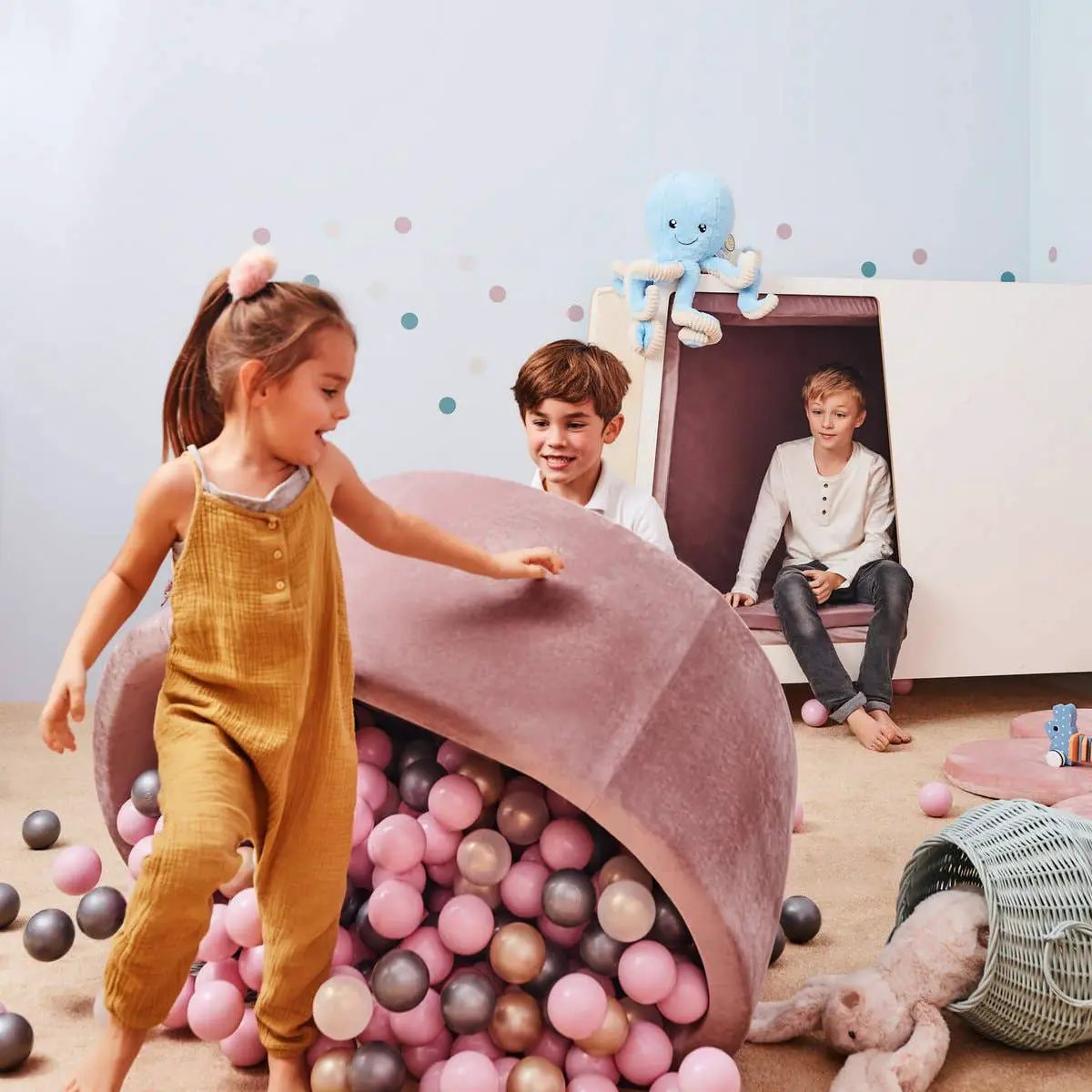 Misioo Ball Pit « Velvet » 90x30cm by Misioo