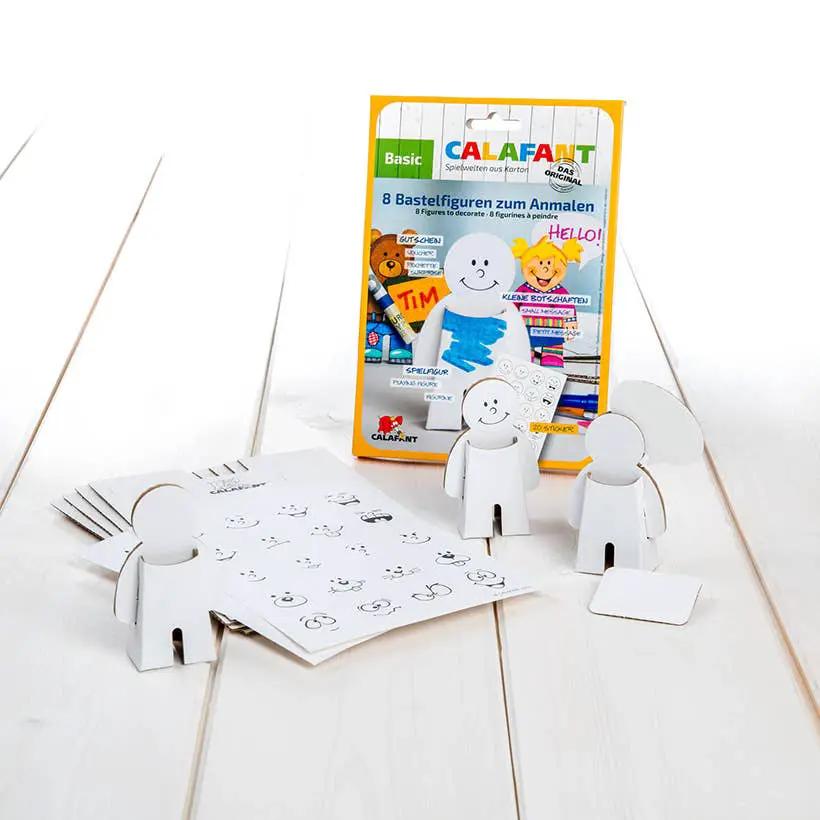 Lot de 8 figurines de jeu de base by Calafant