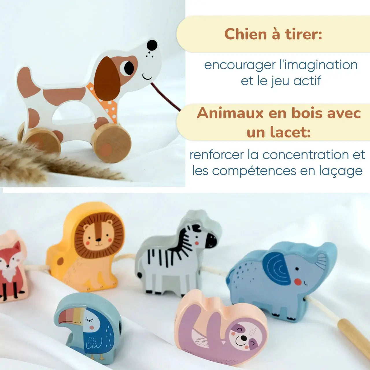 Coffret de Jeu Montessori - ensemble pour les enfants - 18 à 24 mois - BusyKids by BusyKids