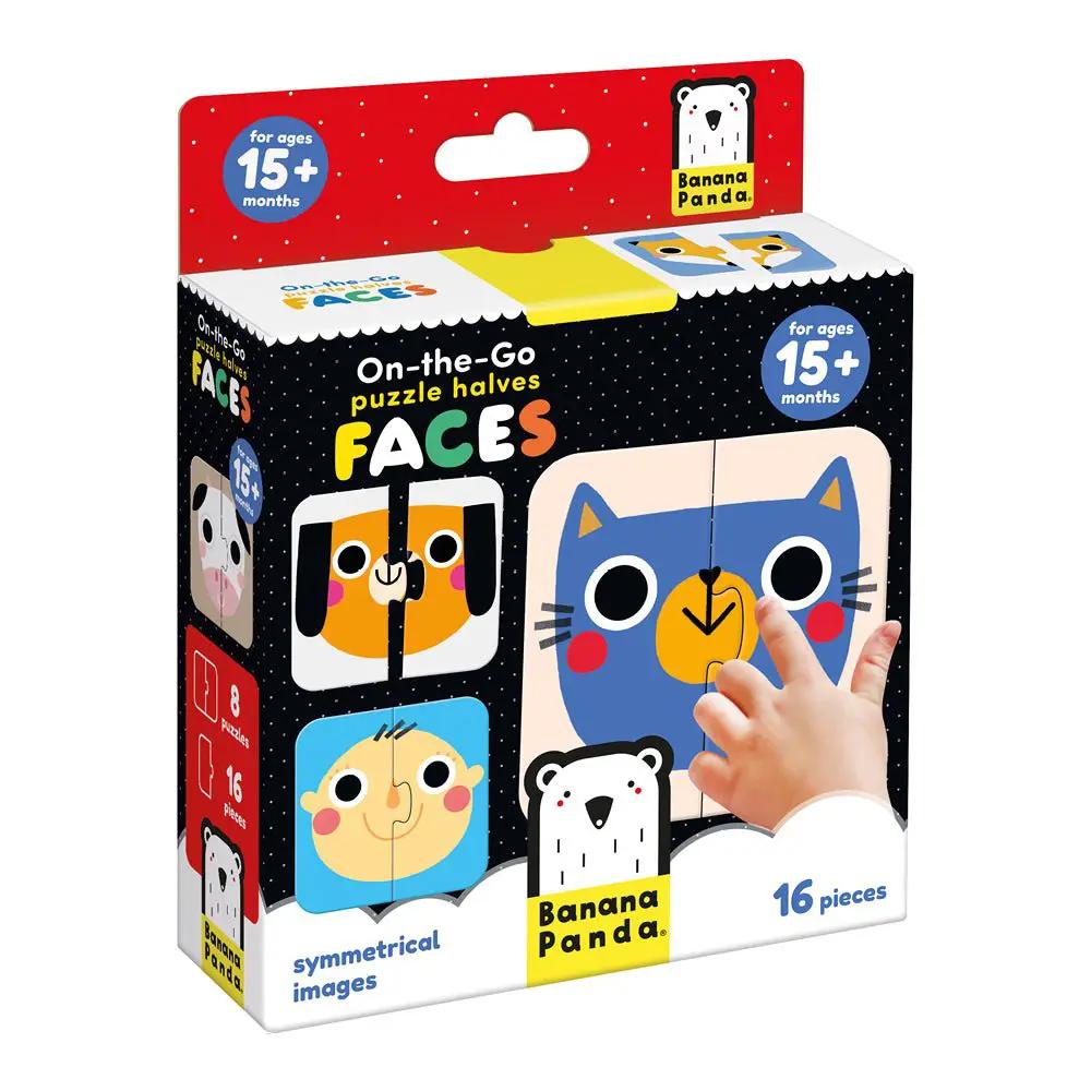 Puzzle Moitiés de Voyage - Visages - Banana Panda by Banana Panda
