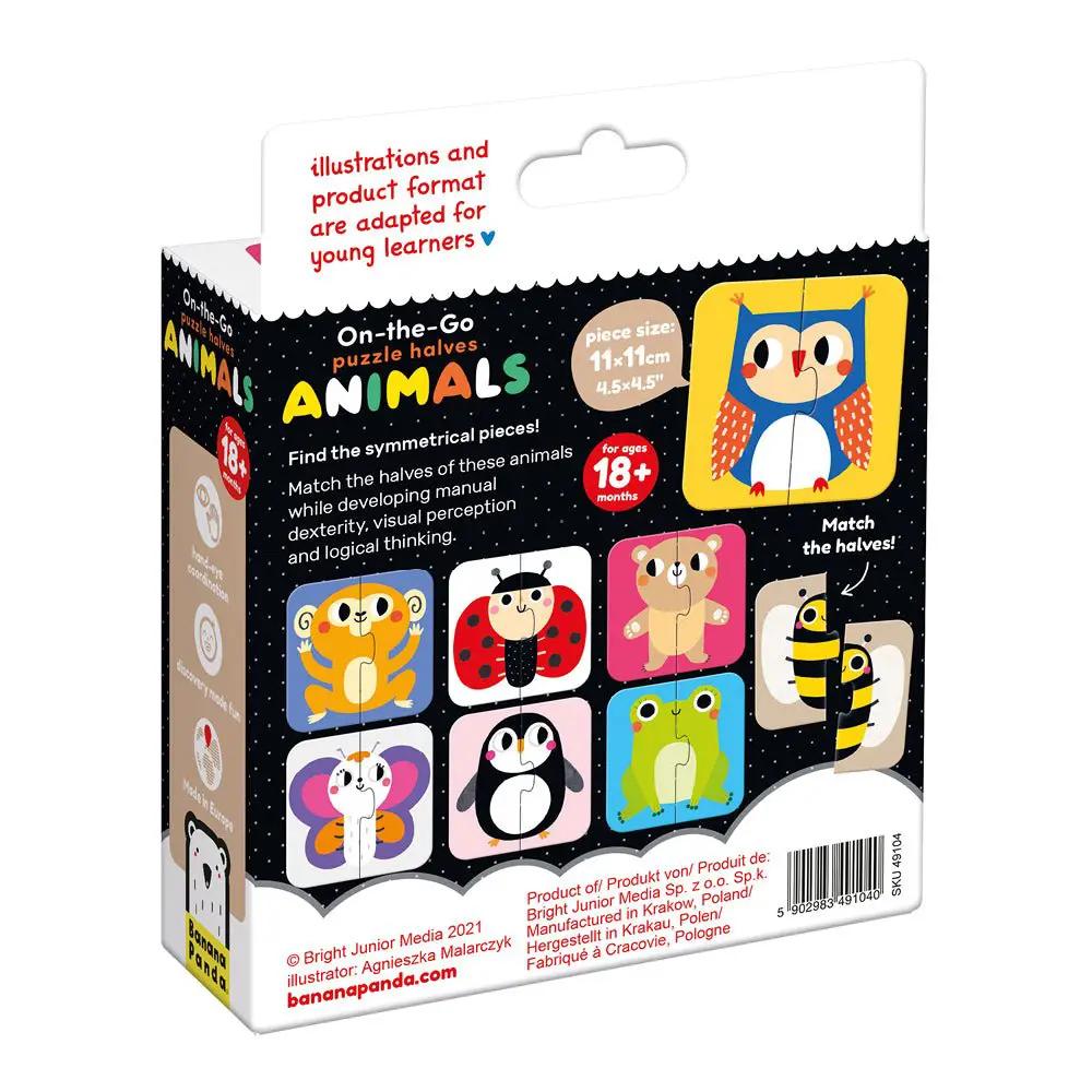 Puzzle Moitiés de Voyage - Animaux - Banana Panda by Banana Panda