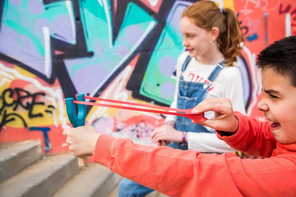 Me&Mine | Catapult en bois - Jouet pour enfants dès 3 ans. by Me&Mine