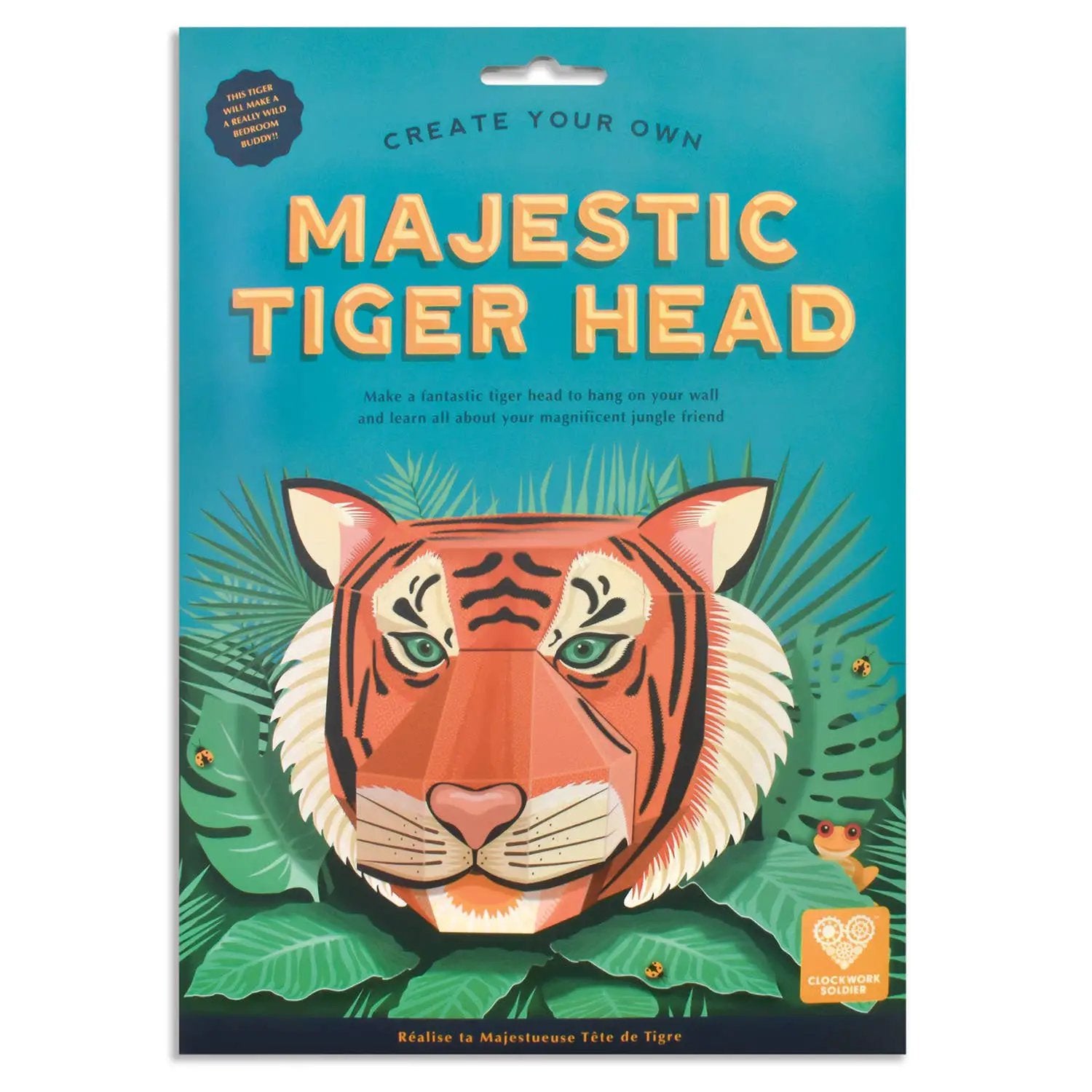 Créez votre propre tête de tigre majestueuse by Clockwork Soldier